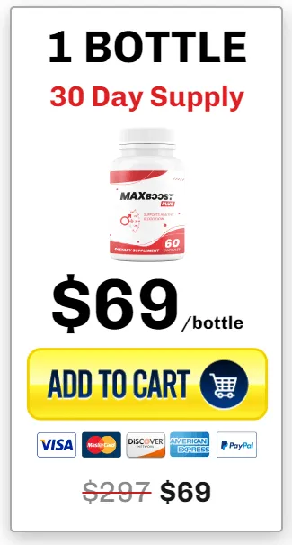 Max Boost order page 1