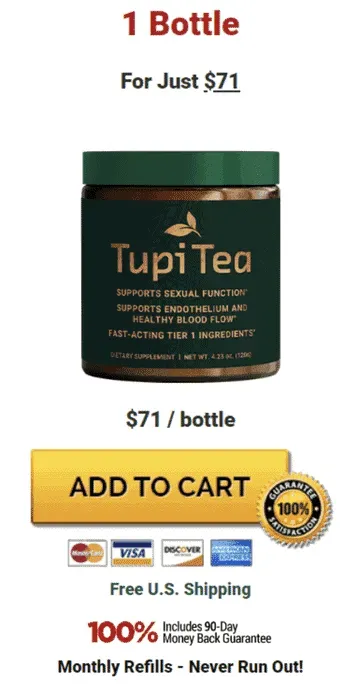 Tupi Tea 1 bottle