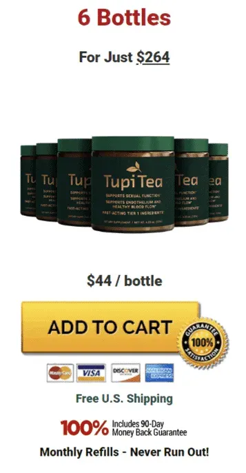 Tupi Tea 3 bottles