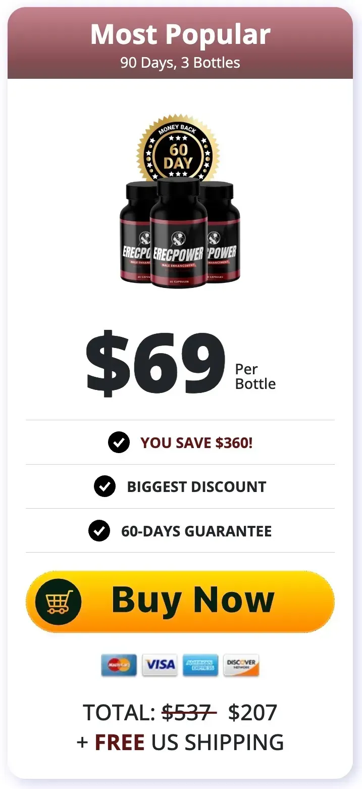 ErecPower 3 bottles
