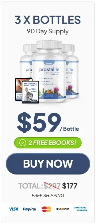 ProstaLite 3 bottles
