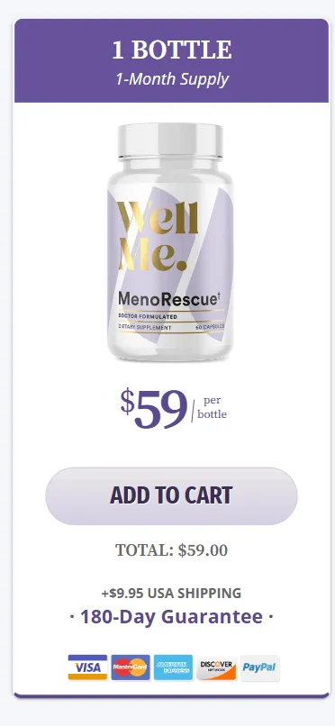 MenoRescue 1 bottle