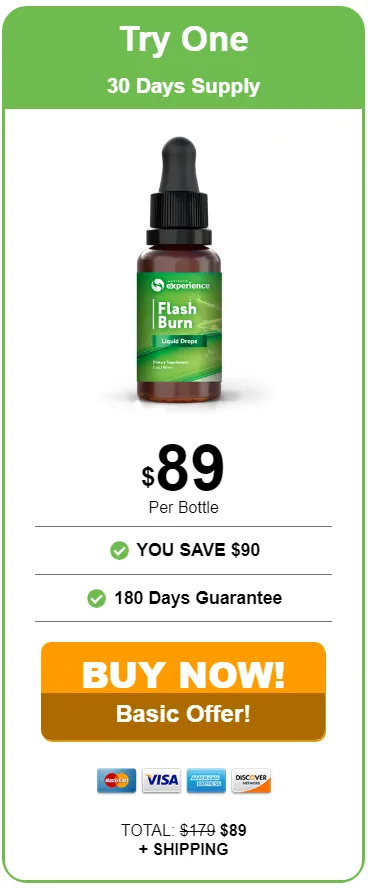 Flash Burn 1 bottle