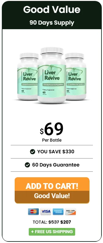 Liver Revive 3 bottles