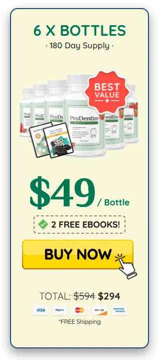 ProDentim 6 bottles
