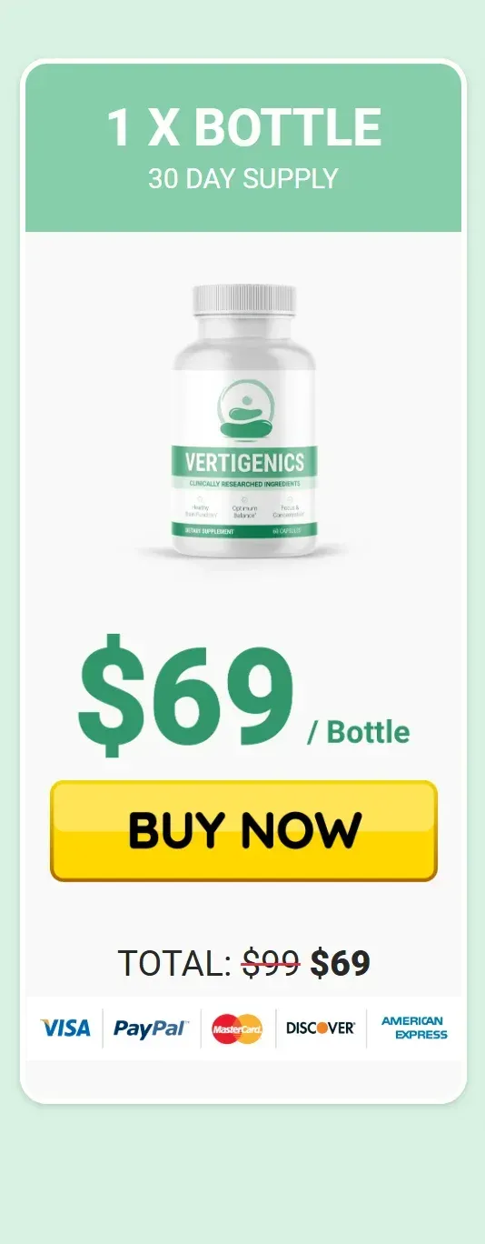Vertigenics 1 bottle