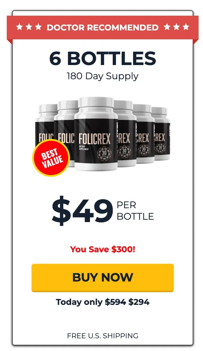Folicrex 3 bottles