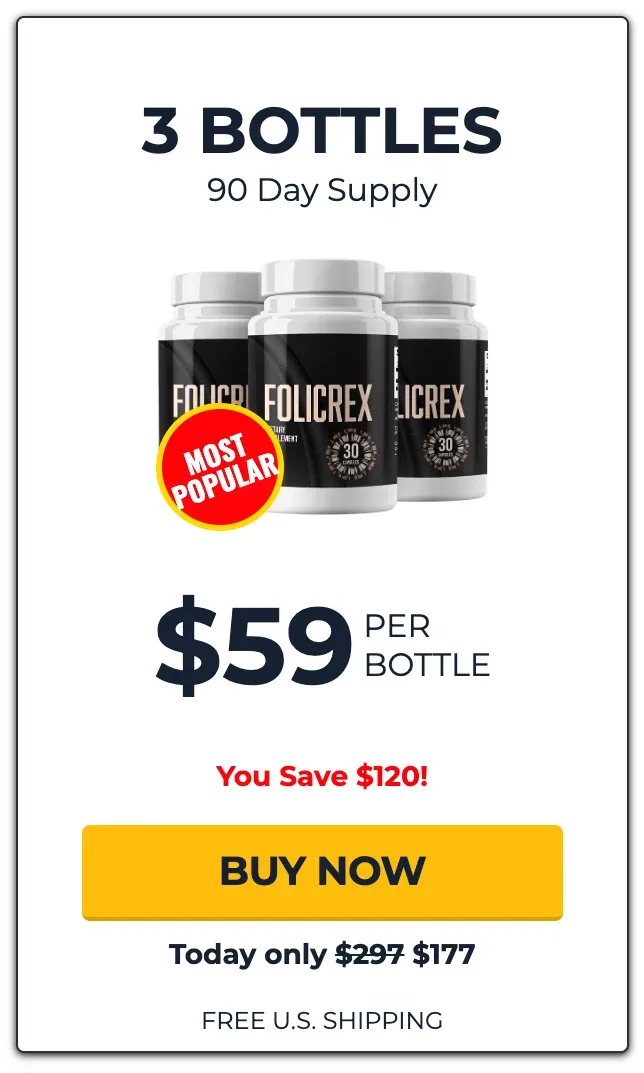 Folicrex 6 bottles