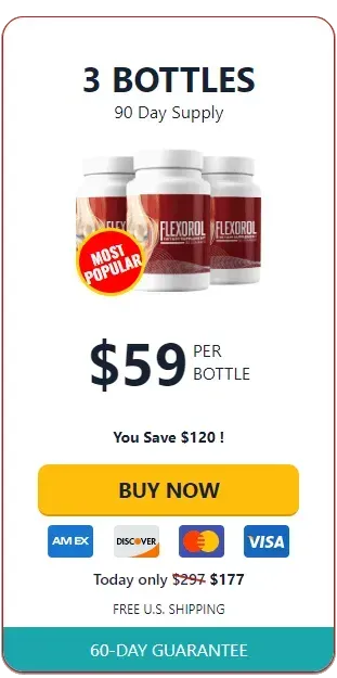 Flexorol 6 bottles