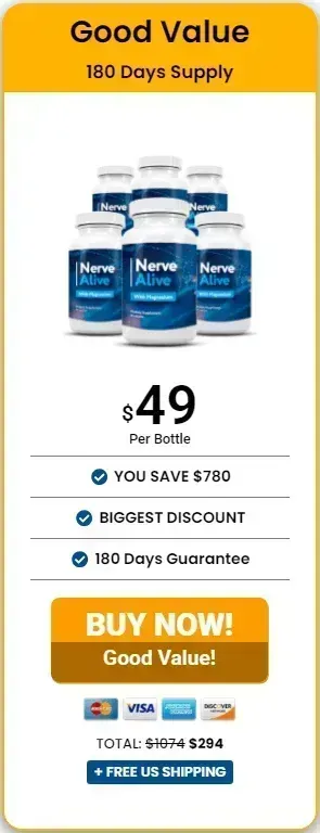 Nerve Alive 6 bottles