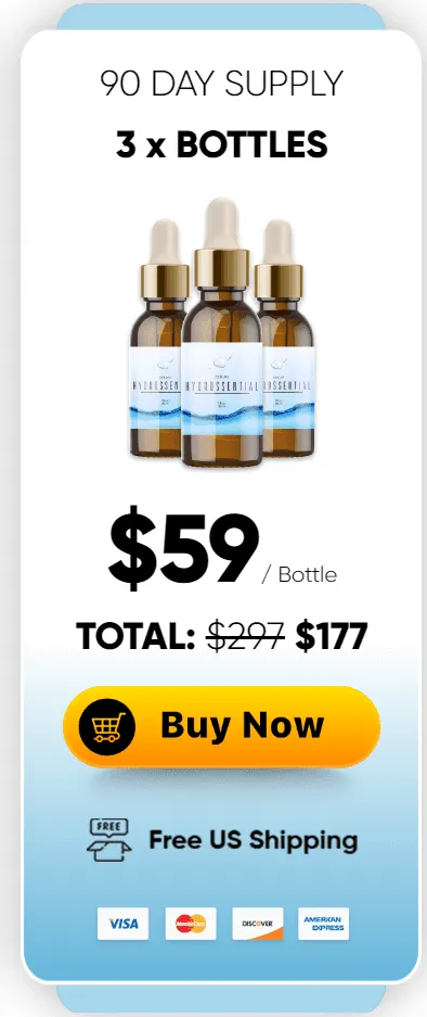 Hydrossential 3 bottles