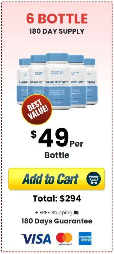 GlucoTrust $49/bottle