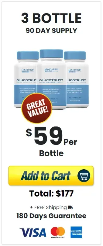 GlucoTrust $59/bottle
