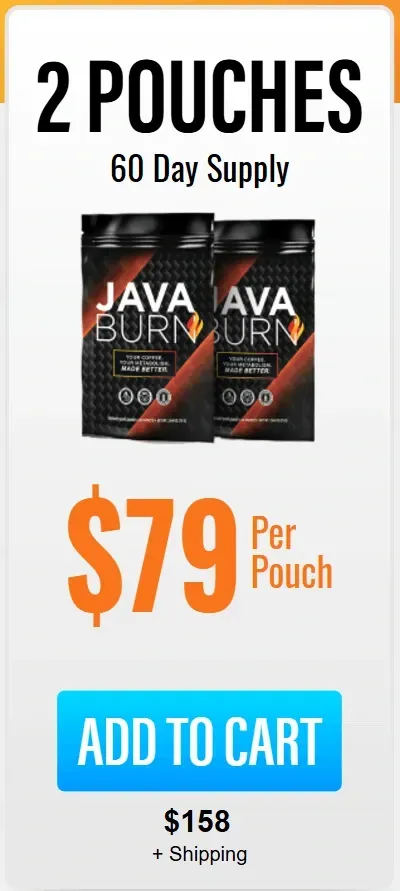 Java Burn 2 pouches