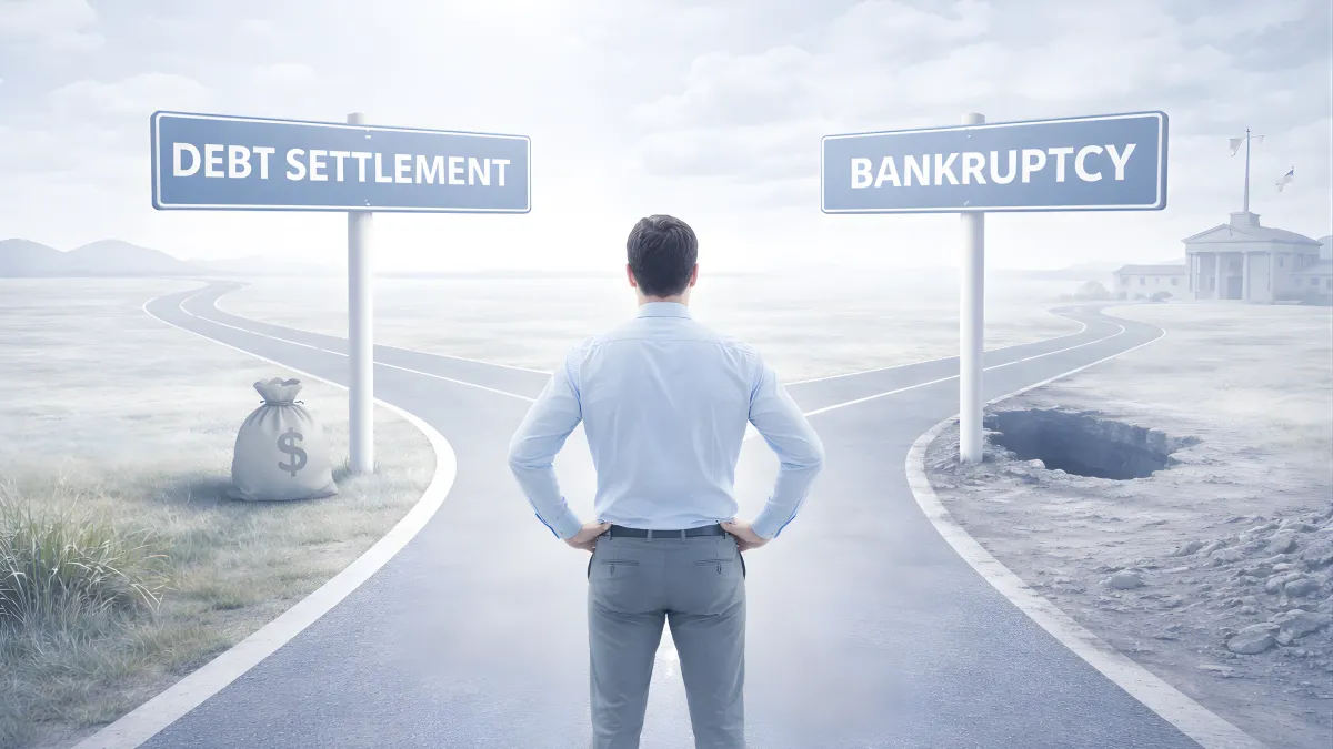 Debt Settlement vs. Bankruptcy: Pros, Cons, and Long-Term Consequences | My Debt Navigator