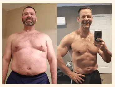 over 40 man muscle build