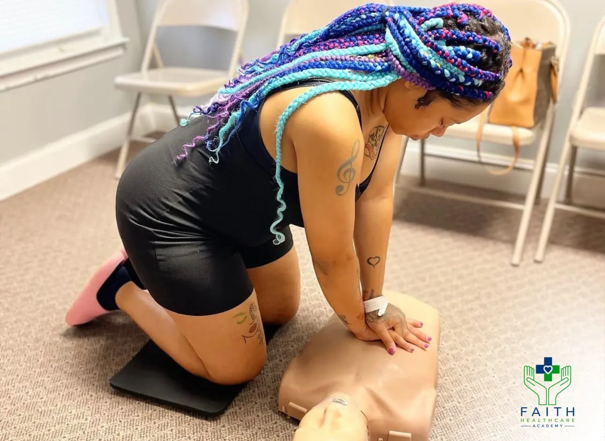 Experienced CPR instructors teaching hands-on skills
