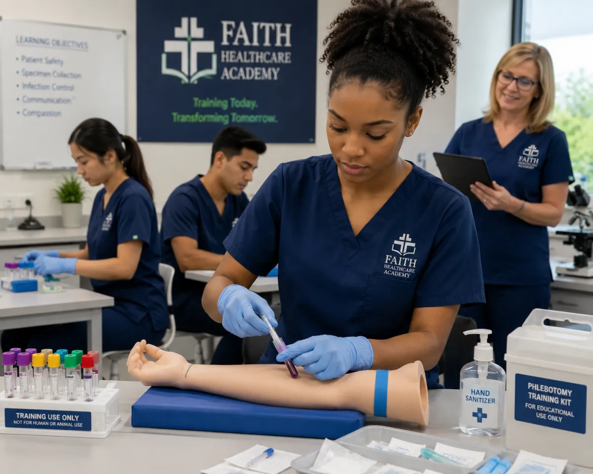 Phlebotomy Technician lab training