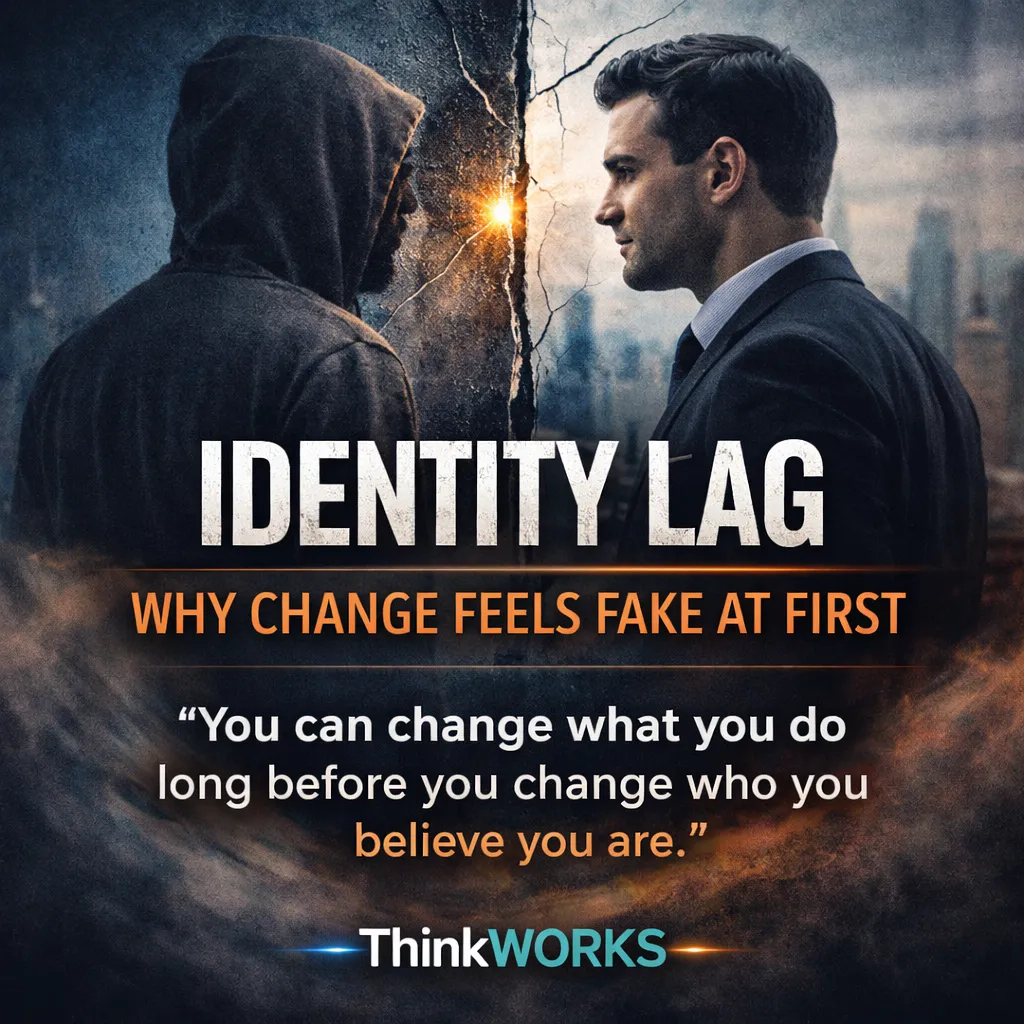 Identity Lag: Why Change Feels Fake at First