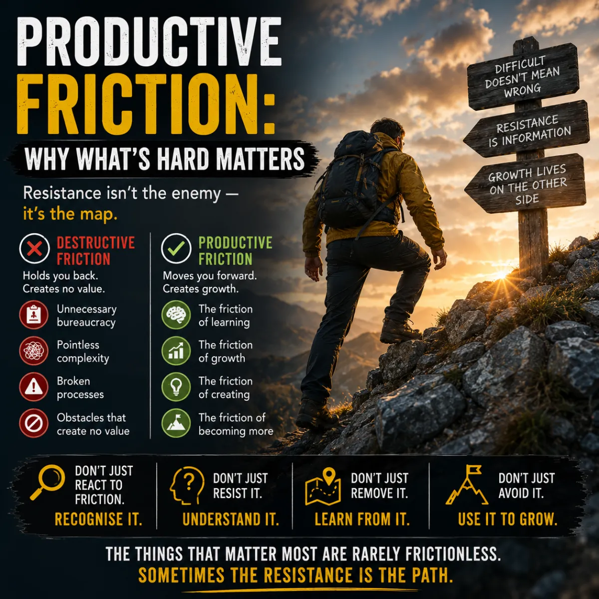 Why Productive Friction Matters