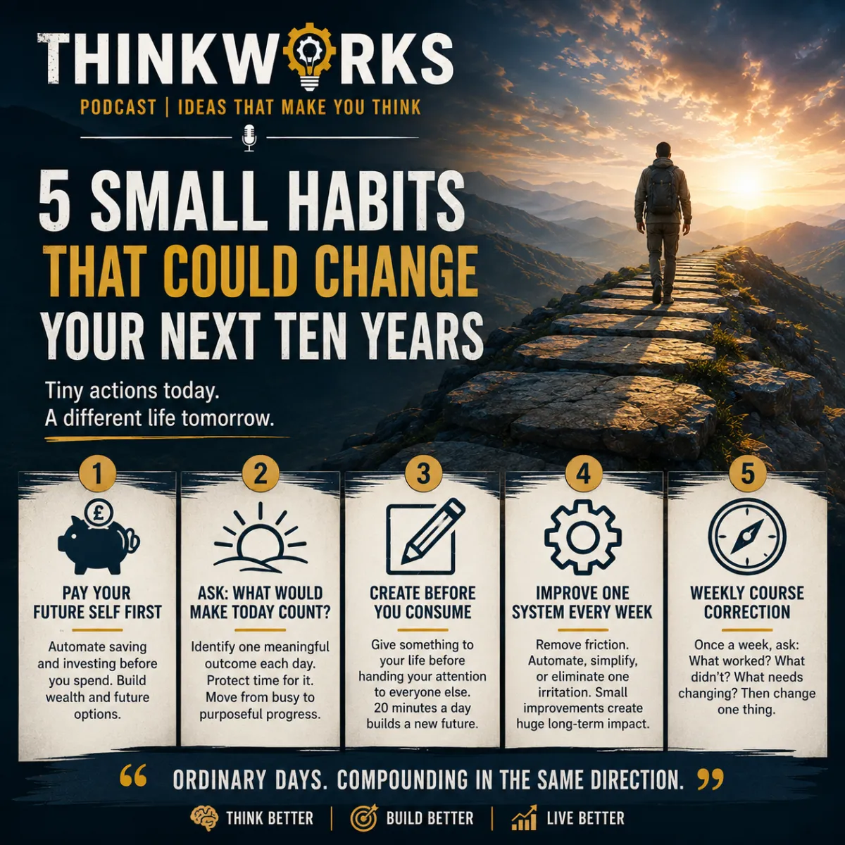 Five Small Habits That Could Change Your Next Ten Years