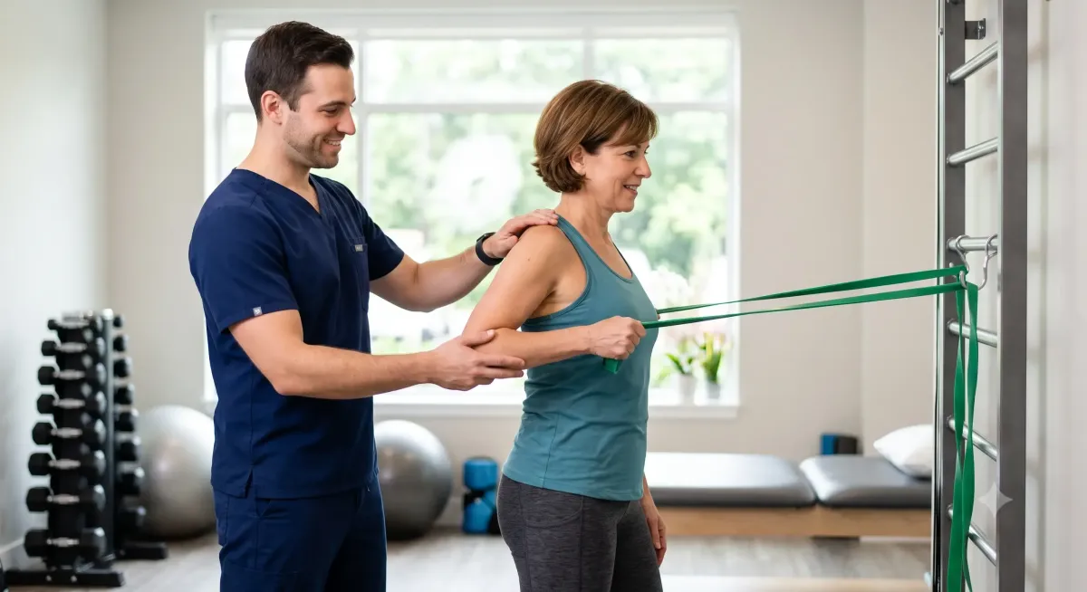 Manual therapy for back pain at a Jersey City orthopedic clinic