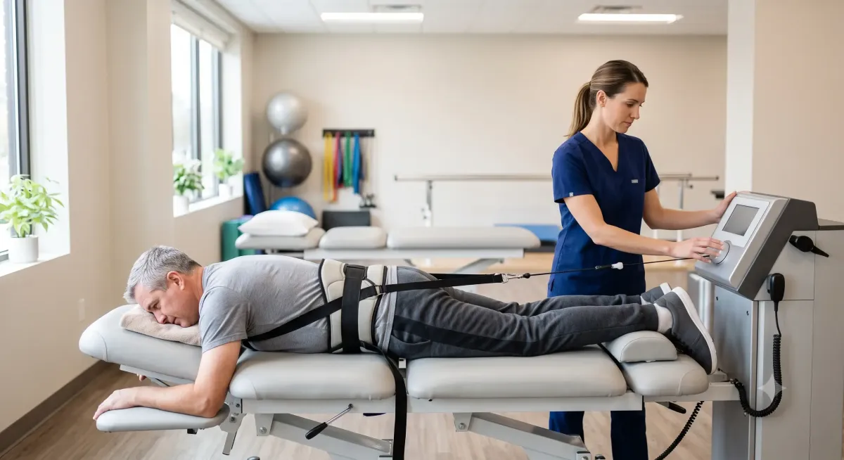 Spinal decompression treatment for sciatica at a Jersey City clinic