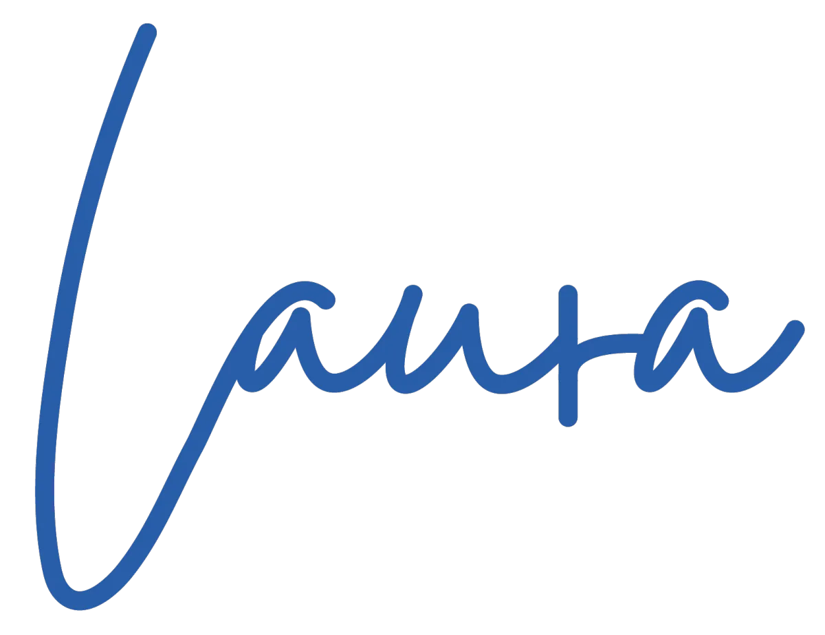 Laura's signed name