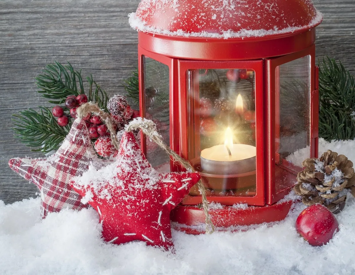 Christmas scene