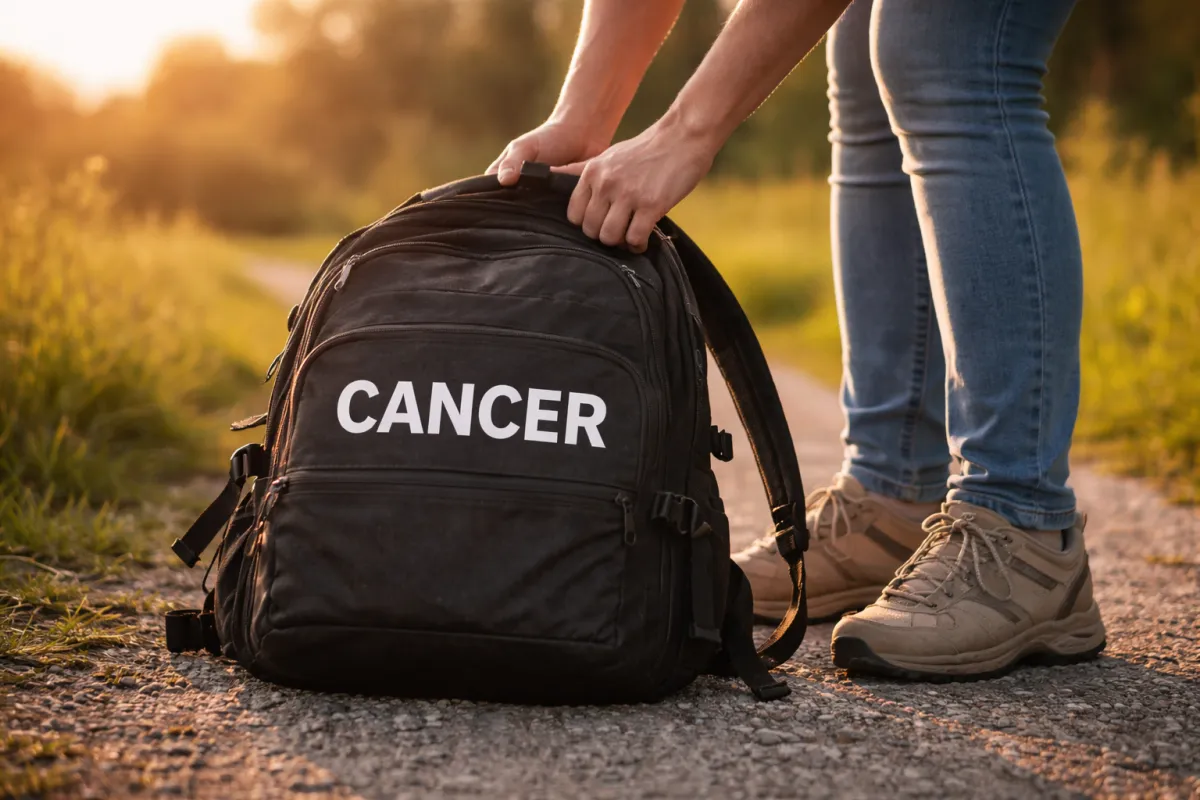 put down cancer backpack