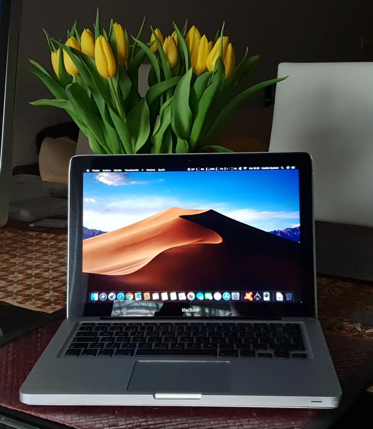 MacBook Pro A1278 2008 con macOS Mohave 10.14