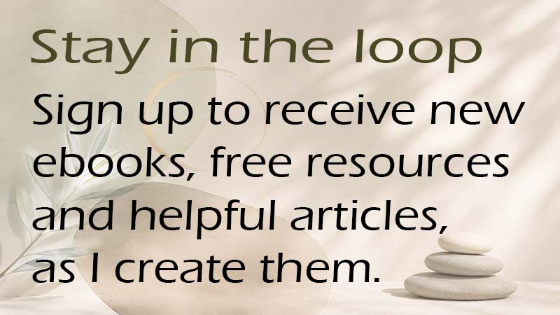 Geraldine Fay Therapy Newsletter signup