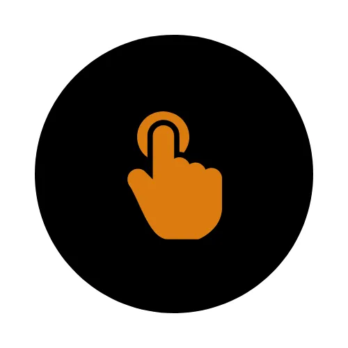 finger point icon