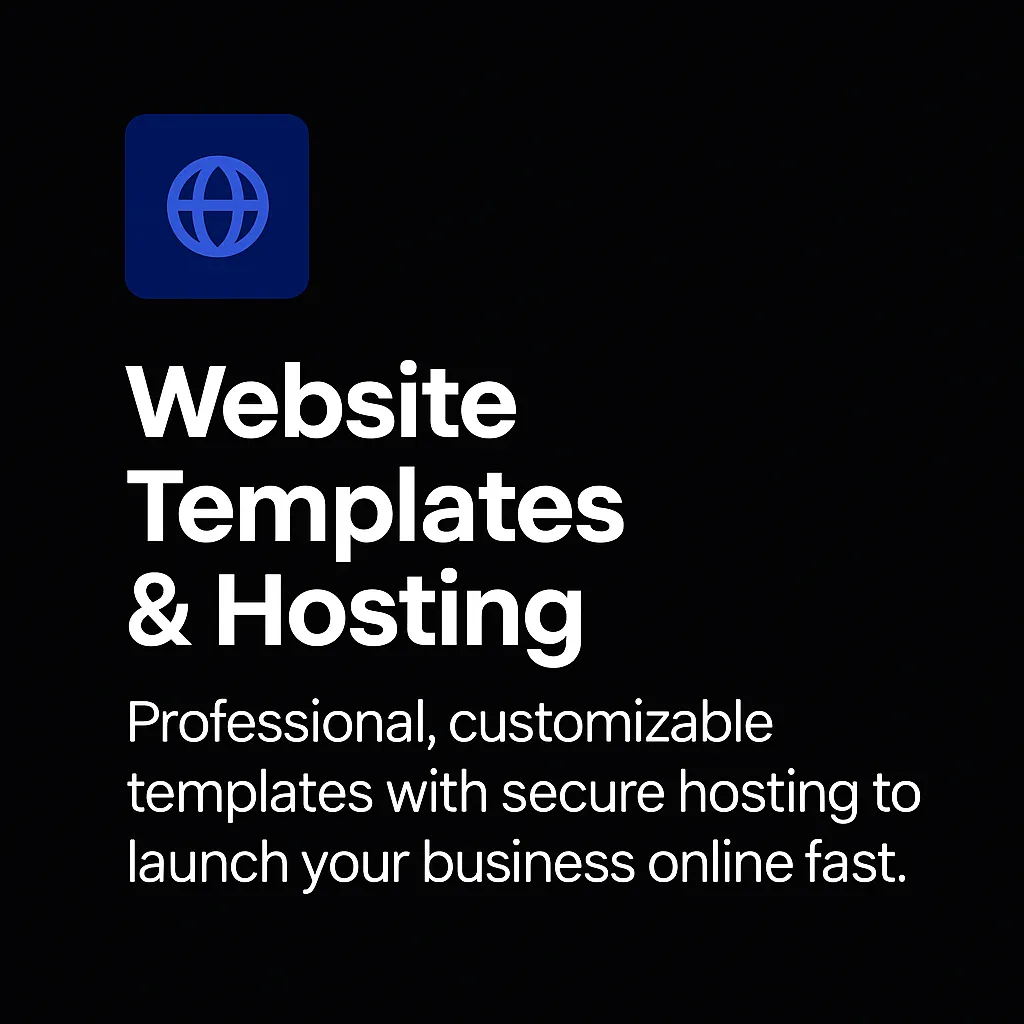 Website Templates & Hosting