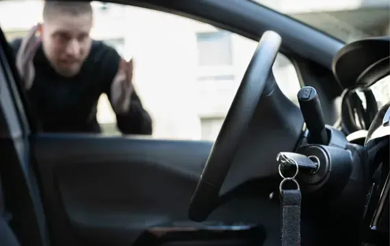 Flat tire change