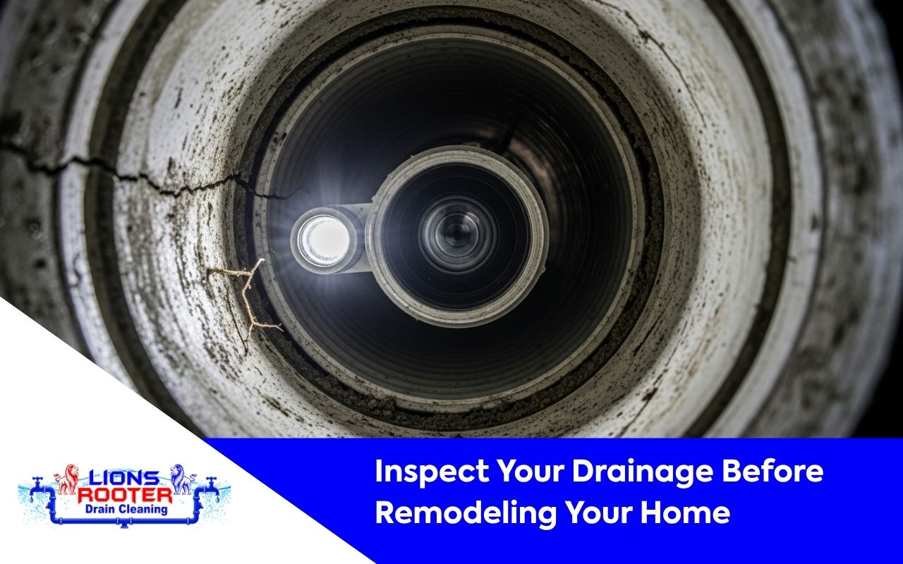 Inspect Your Drainage Before Remodeling Your Home
