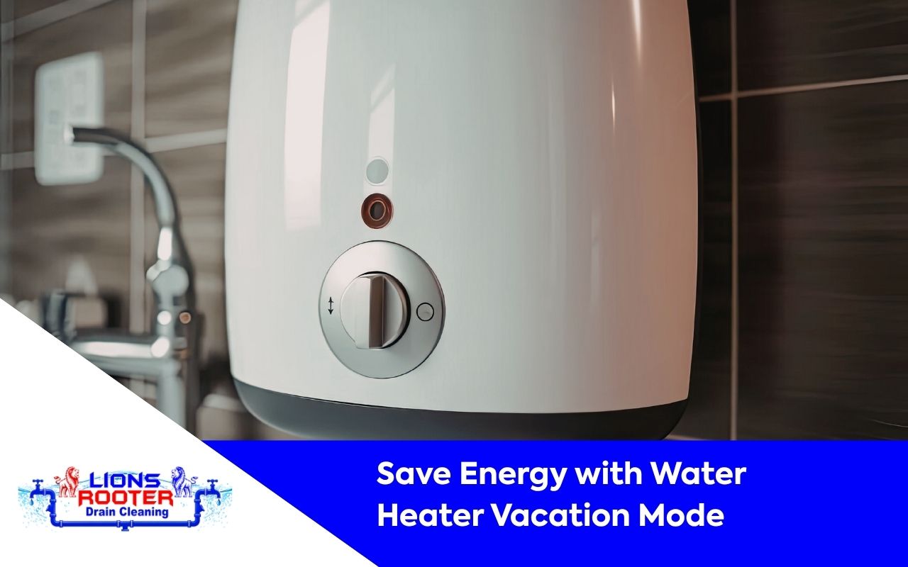 Save Energy with Water Heater Vacation Mode