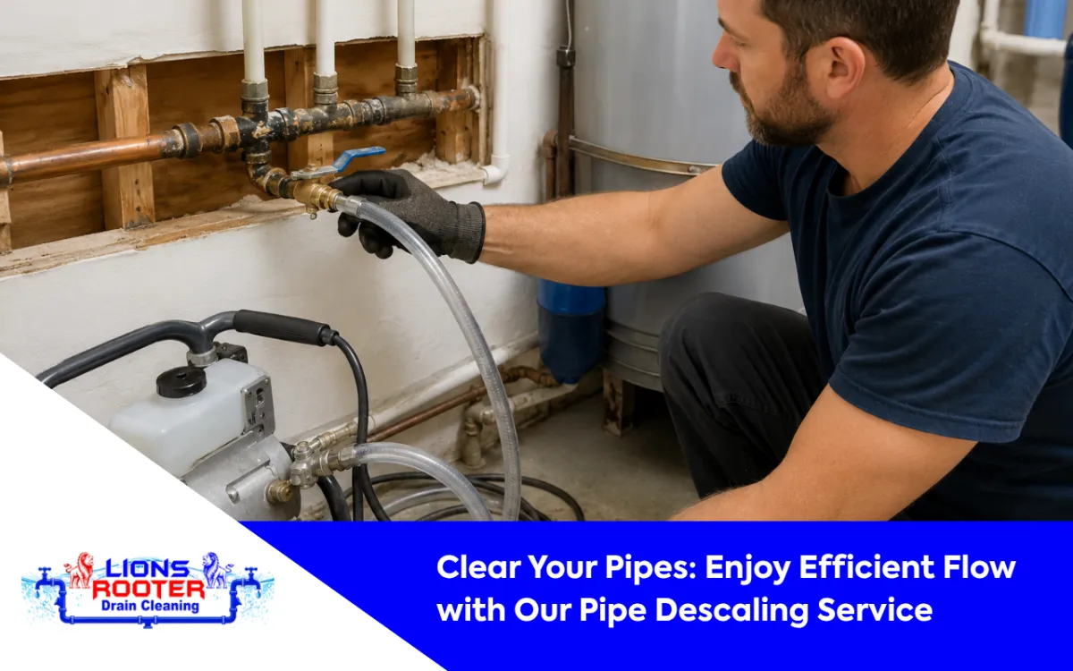 Pipe Descaling Service for Better Water Flow