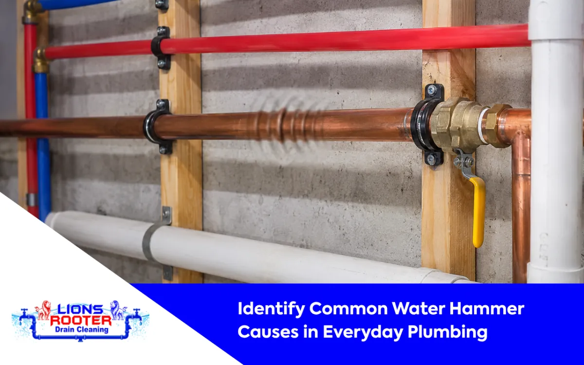 Water Hammer Causes and Pipe Noise Help at Home