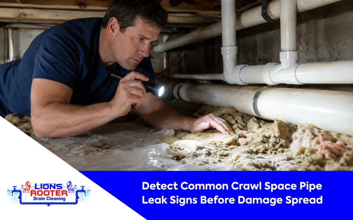  Crawl Space Pipe Leak Signs: Stop Water Damage Fast