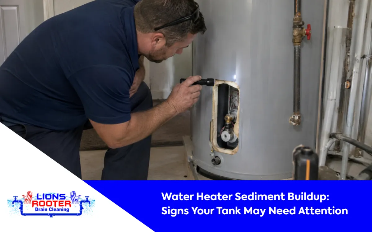 Water Heater Sediment Buildup: Signs Your Tank May Need Attention