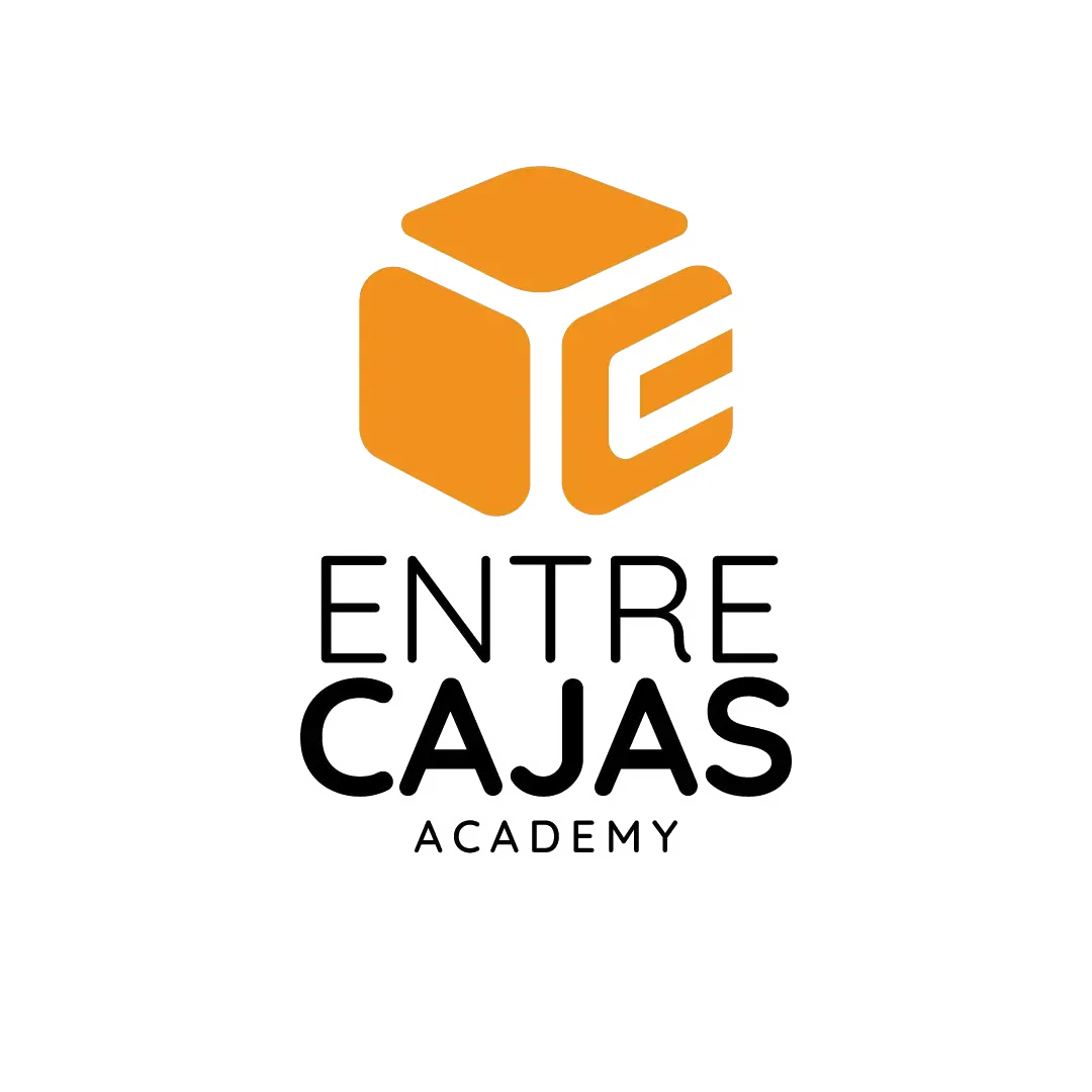 logo entre cajas