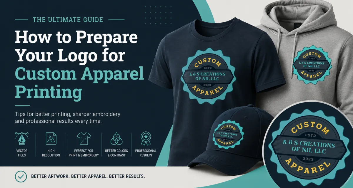 How to Prepare Your Logo for Custom Apparel Printing