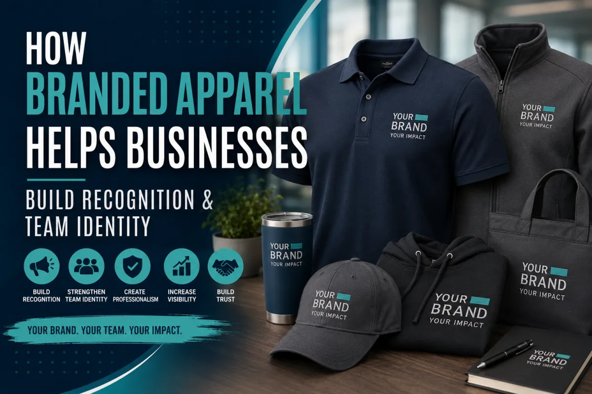 How Branded Apparel Helps Businesses Build Recognition and Team Identity