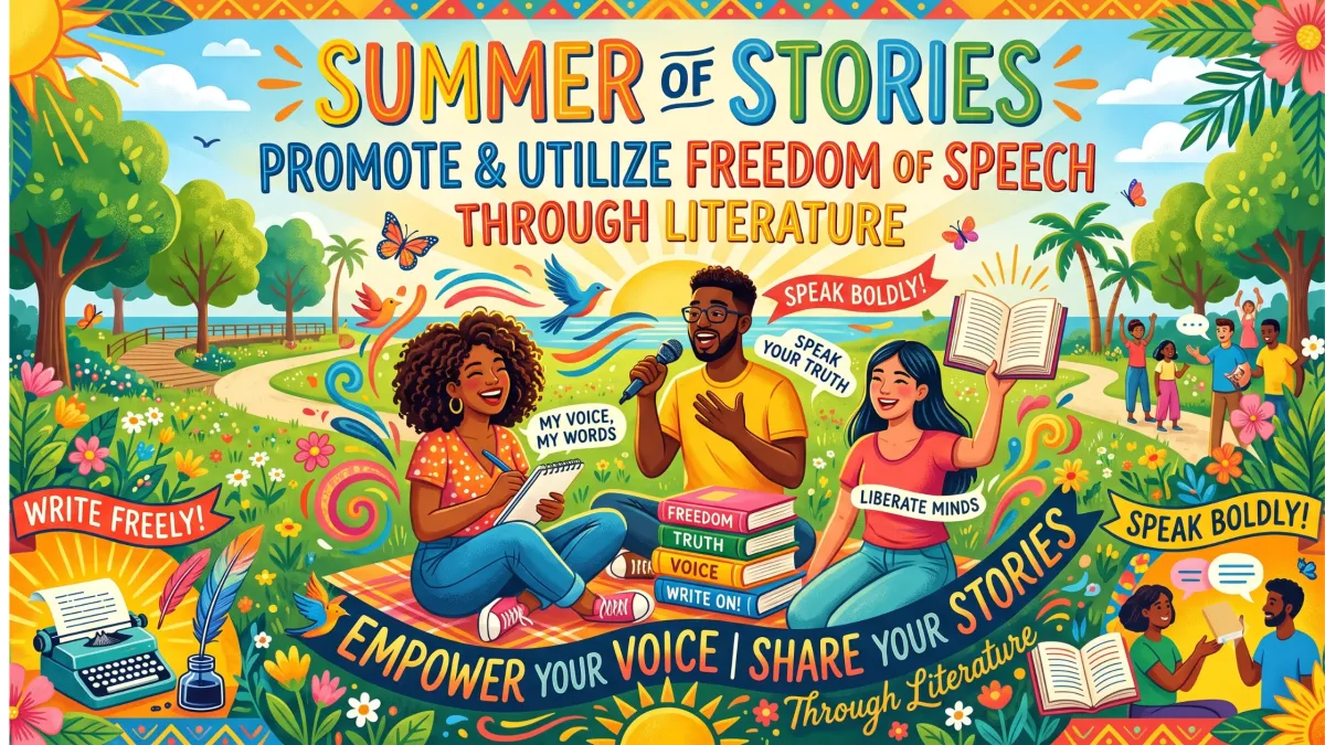 July Editorial; Promoting & Utilizing Freedom of Speech Through Literature