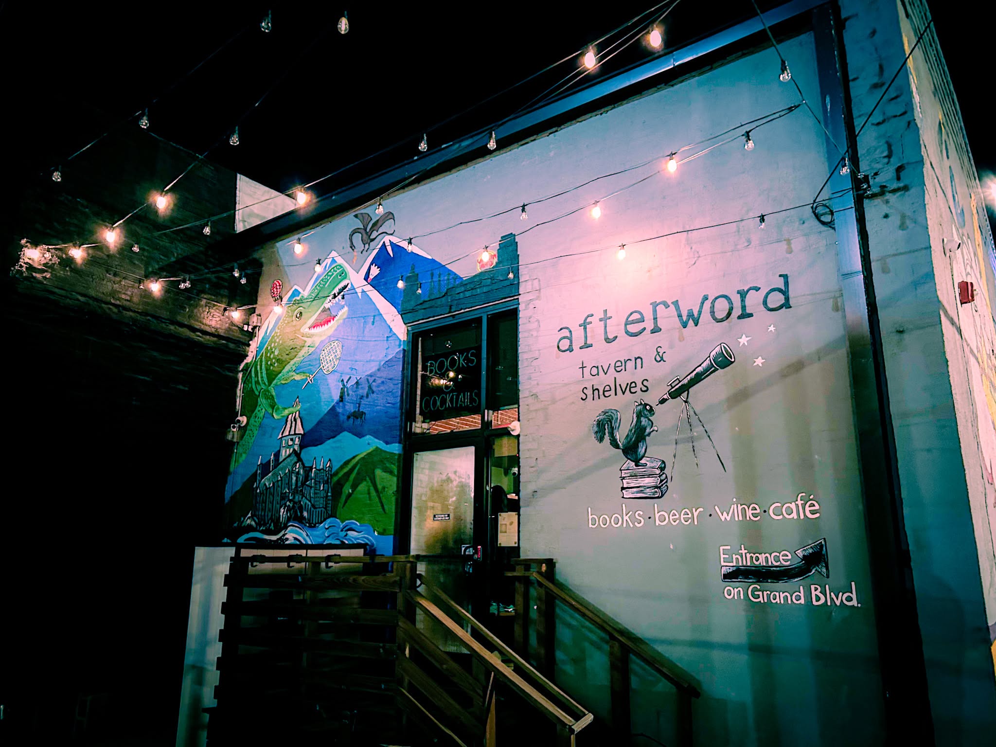 Afterword Bar & Shelves
