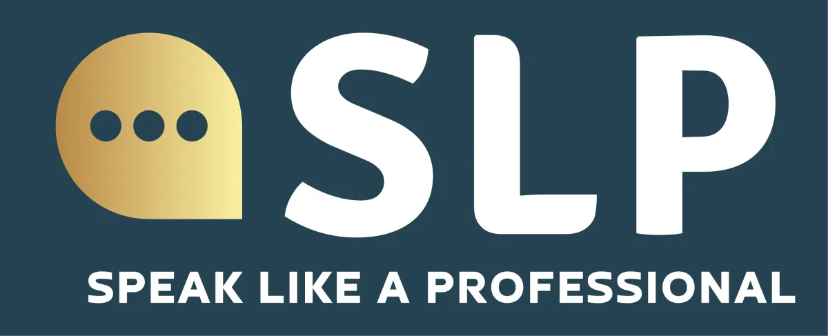 The picture of a logo for Sydney L. Parriot's Speak Like a Professional