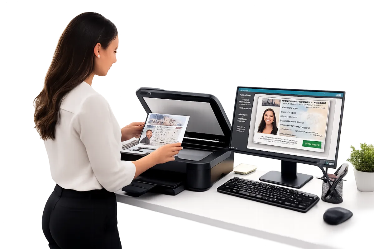 High-precision passport scanning