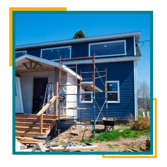 Damaged siding repair in Renton WA before moisture spreads