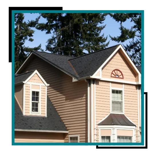 residential roofing team working on a Kent WA home 